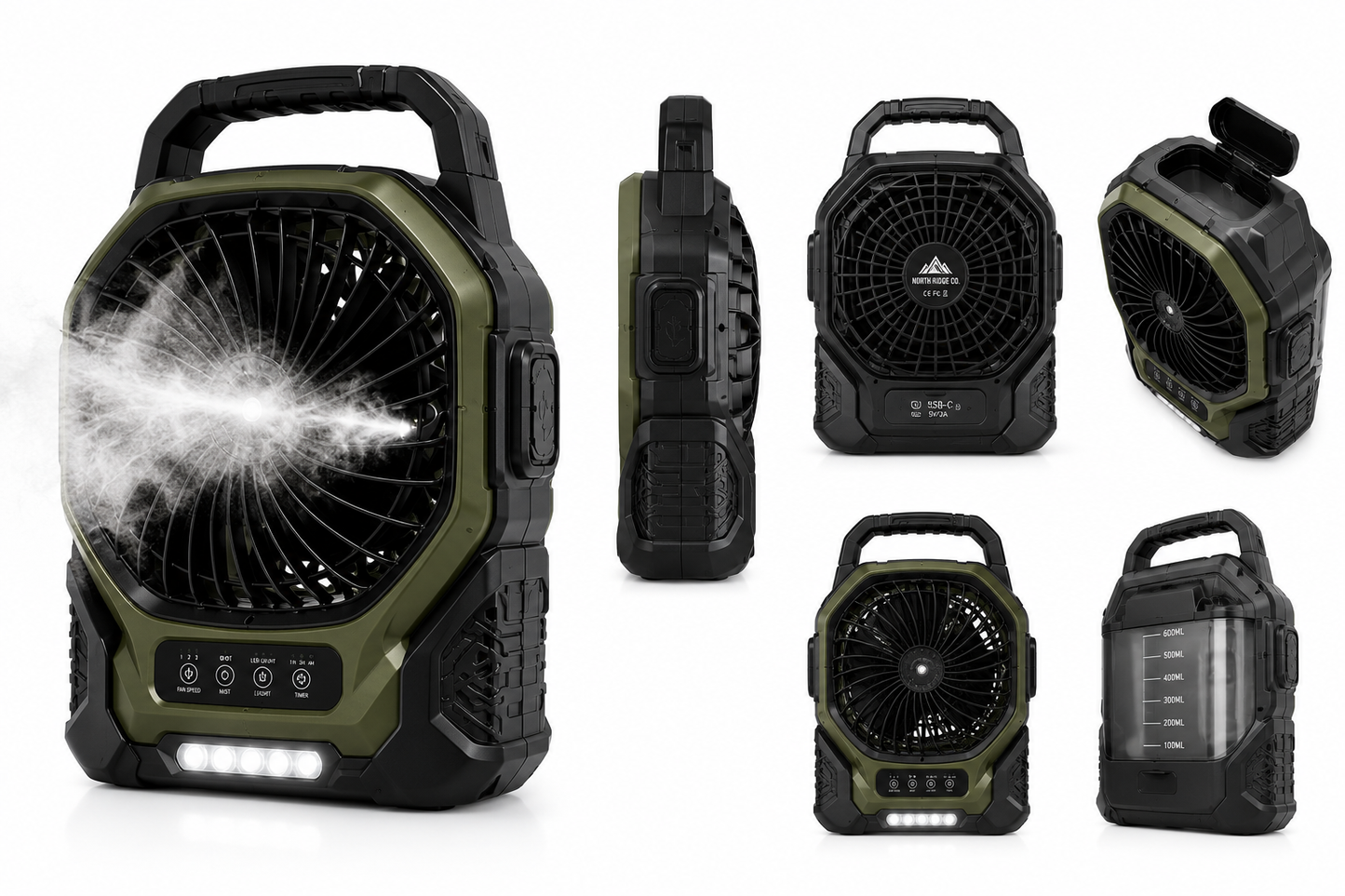 MistBreeze™ Portable Cooling Fan