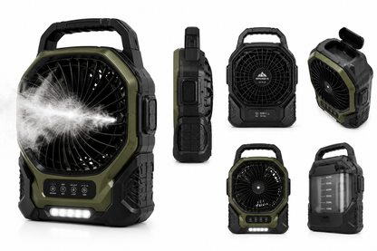 MistBreeze™ Portable Cooling Fan
