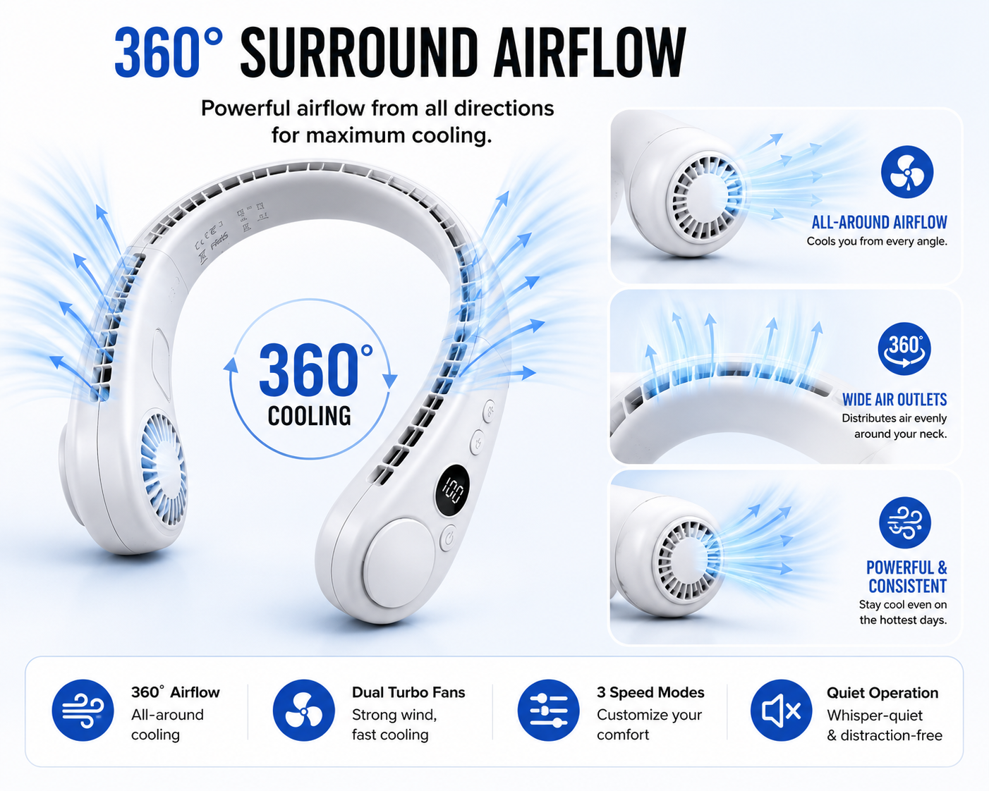 ArcticFlow™ Neck Fan