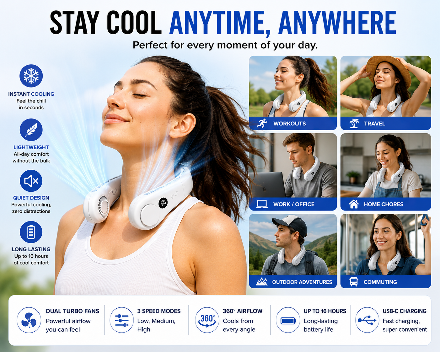 ArcticFlow™ Neck Fan